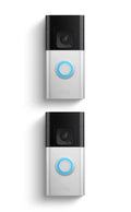Ring Battery Doorbell Pro, Home or business security, Two-Way Talk with Audio+, 3D Motion Detection, and 1536p HD+ Head-to-Toe Video, 2-pack