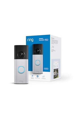 Ring Battery Doorbell Plus – 2K Video, 6x Zoom