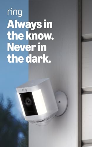 Ring Spotlight Cam Plus Battery – HD + Motion-Activated Lights