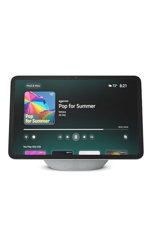 Amazon Echo Show 11 (newest model), Vibrant Full-HD 11" display with more viewing area and spatial audio, Designed for Alexa+, Glacier White
