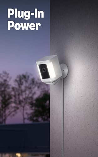 Ring Spotlight Cam Plus Battery – HD + Motion-Activated Lights