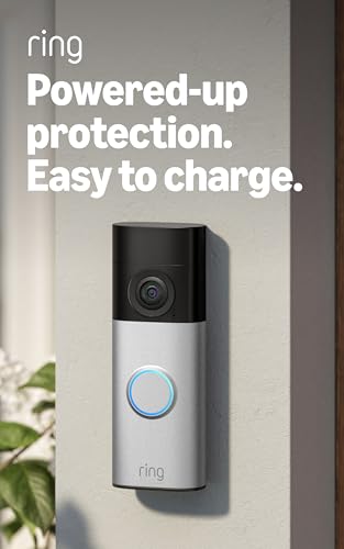 Ring Battery Doorbell Plus – 2K Video, 6x Zoom