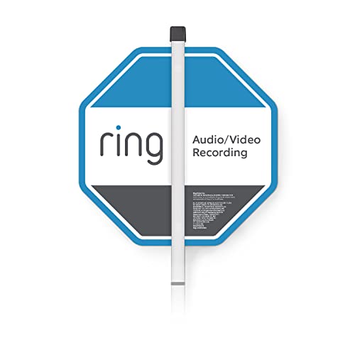 Ring Security Yard Sign