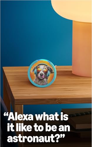 Amazon Echo Pop Kids (newest model), Enjoy age-appropriate audiobooks, interactive games and Alexa+ experiences to create and learn, Disney Princess design