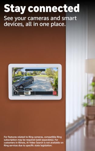 Amazon Echo Hub (newest model), 8” smart home control panel, Designed for Alexa+, Compatible with thousands of devices