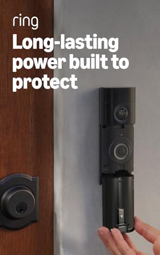 Ring Battery Doorbell Pro (newest model), Retinal 4K with wide-angle video, up to 10x Enhanced Zoom, Night Vision, and Quick Release Ultra Battery Pack, Deep Silver