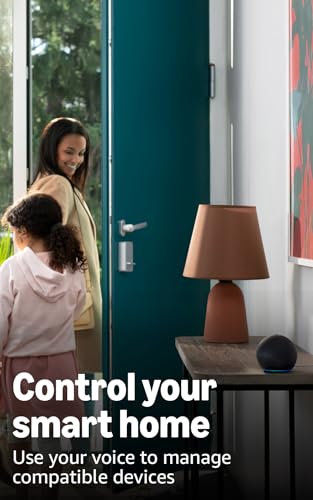 Amazon Echo Dot (newest model) - Vibrant sounding speaker, Designed for Alexa+, Great for bedrooms, dining rooms and offices, Glacier White
