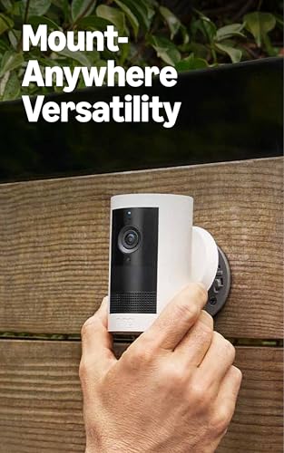 Ring Outdoor Cam Plus Battery – 2K Wide-Angle, Night Vision