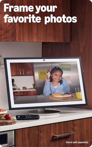 Amazon Echo Show 15 (newest model), Full HD 15.6" kitchen hub for home organization, with built-in Fire TV, Designed for Alexa+