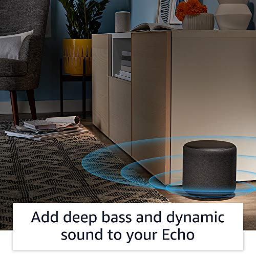 Amazon Echo Sub, Powerful subwoofer for your Echo, Requires compatible Echo device